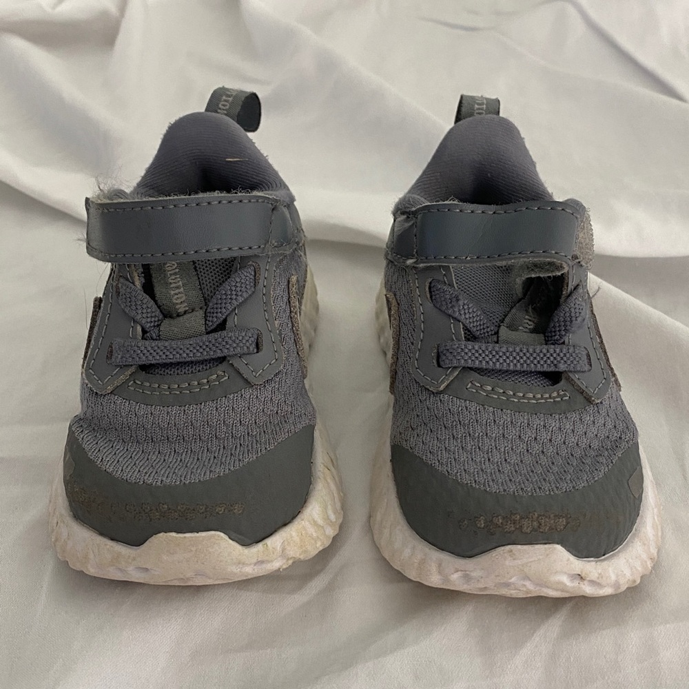 New Balance Gray Toddler Sneakers